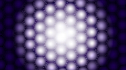 Seamless vector wallpaper design featuring an abstract purple and blue geometric backdrop with violet stars, pink circular patterns, and light dot textures for a colorful web art illustration