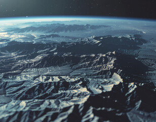 Divided Terrain Surface &mdash; Minimal Strategic Landscape