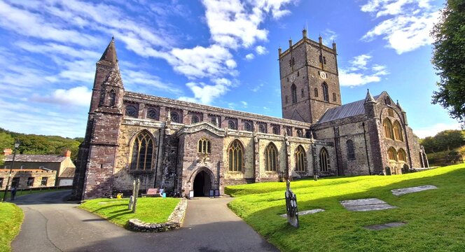 Cath&eacute;drale de St David's au Pays de Galles
