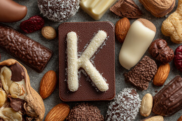 Delightful Dutch holiday with creamy milk and tempting treats on display