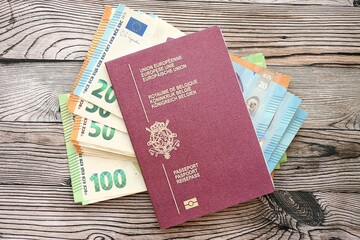 Belgium Passport Lies With Euro