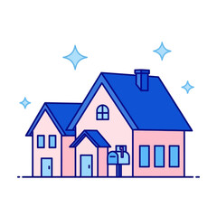 Fototapeta premium Real Estate Icon