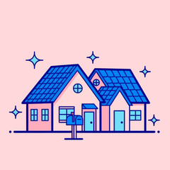 Fototapeta premium Real Estate Icon