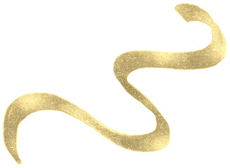 Gold glitter ribbon banner luxury illustration