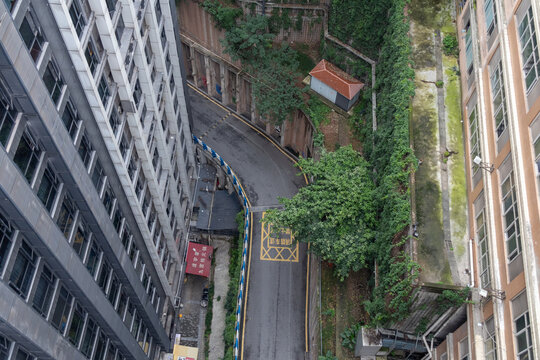 Amazing view from Kuixing Building, also known as Kuixing Tower or Kuixing Pavilion in Chongqing