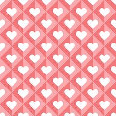 Vector Valentine's Background With Heart In Box