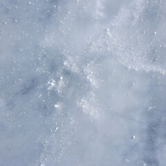 Obraz premium Frozen lake aerial ice texture