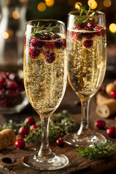 Mit Sekt an Neujahr ansto&szlig;en