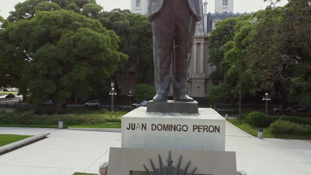 Juan Domingo Peron Monument in Buenos Aires Park