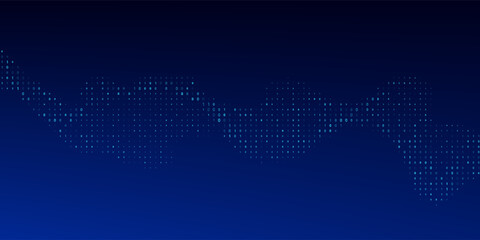 Blue Binary Data Software Programming Code Background. Random Parts of Program Code. Digital Data Technology Concept. 1 0 Machine Code