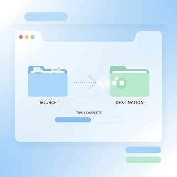 Digital File Transfer Interface