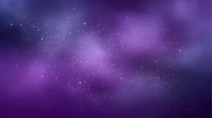 Fototapeta premium Vast Cosmic Space with Bright Stars and Ethereal Purple Nebulae Showcasing the Beauty of the Galaxy and the Mysteries of the Universe