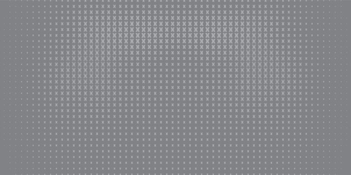 Abstract pattern of dots forming a grid with varying densities.