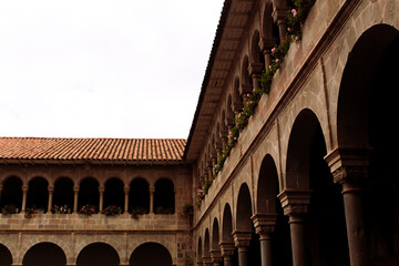 Obraz premium Interior of San Francisco Monastery in Peru