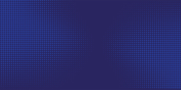 Vector blue halftone texture blue background in geometric style background design. blue vector art