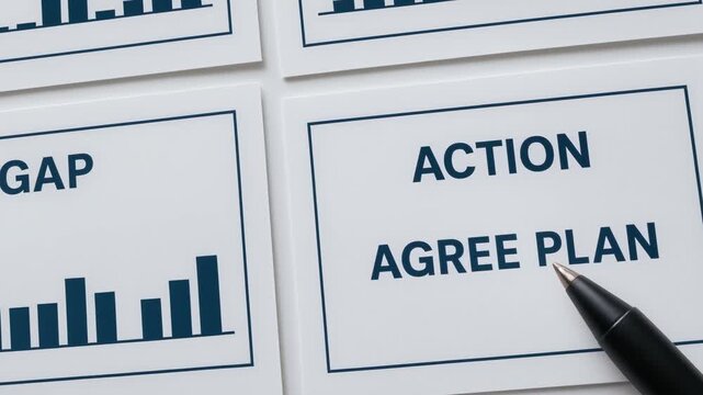 Supply chain logistic gap analysis chart and action plan for business strategy demand chart solution and growth target planning