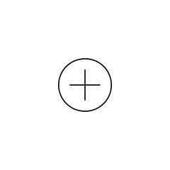 Minimal Plus Add Button Outline Icon
A clean, thin‑line plus add button icon designed with a precise 2.5px stroke. The symbol features a balanced geometric cross centered on a white background, ideal 