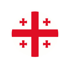 Fototapeta premium Georgia flag
