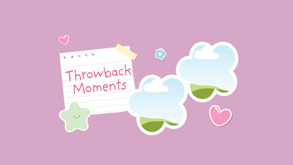 Pink Cute Playful Birthday wishing card