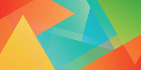 Fotobehang Sportwinkel パステル　幾何学　和柄　模様　背景  © J BOY