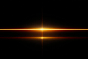 Abstract light design, horizontal lines