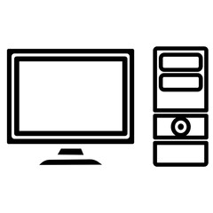 vector computer icon