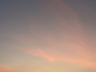 clouds and sky during sunset
