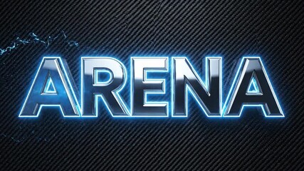 Dynamic Electric Themed Text Effects with Lightning and Neon Glows for Gaming