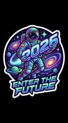 Fototapeta premium ENTER THE FUTURE 2026 Space Tee