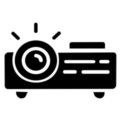 presentation equipment icon vector
