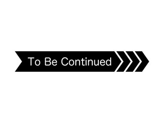 「To Be Continued」矢印素材