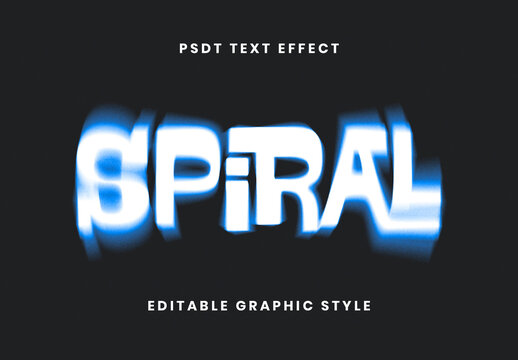 Spin Blur Moving Velocity Text Effect