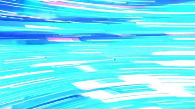 Neon lights blinking lines moving animation. Seamless loop animation of glowing neon line.