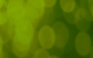 The image features a soft, ethereal abstract background characterized by out-of-focus light circles, commonly known as bokeh