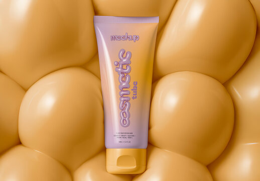 Cosmetic Tube Product Mockup