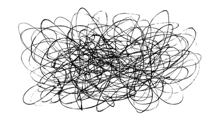 White Dots Connected by Lines on a Transparent Background Generative Art, PNG