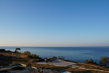 view of Pacific Ocean from Aki City, Kochi - Japan