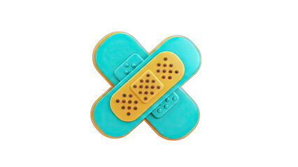 Bandage Illustration: Medical Aid Concept