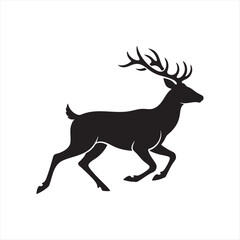 Fototapeta premium Firefly_Gemini Flash_A full-body silhouette of a gall 102264 2cI