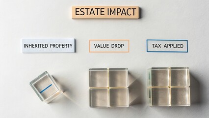 Understanding the Financial Effects of Inherited Property, Value Drop, and Tax Implications on Estate Management