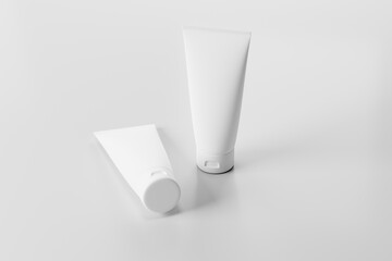 Skincare Product Tube Mockup &ndash; Clean Design