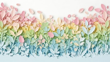 Pastel Floral Arrangement - A Delicate Springtime Display.
