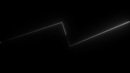 Glowing Neon Line Texture Pattern, Abstract wallpaper vertical graphic lines show speed, computer graphic design elements disco concert LED WALL seamless. 4k video