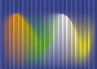 abstract background with rainbow lines
