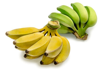 完熟と未完熟の島バナナ、沖縄の特産品