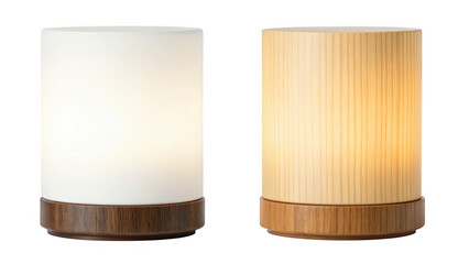 old wooden lamp on png