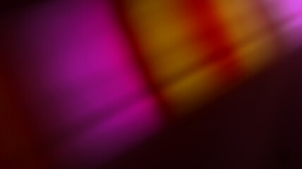 Velvet sweep of magenta and amber blocks gliding through darkness, soft neon windows of color in motion, dreamy abstract light painting with warm cinematic nightclub mood

