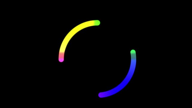 Circle Loading Animation | Minimal Round Spinner Loop