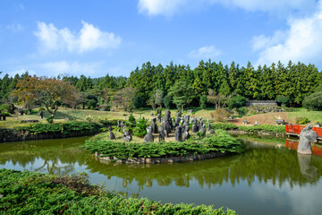Jeju Island Art Land Fountain Park