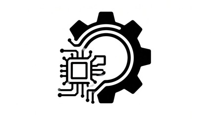 Gear with circuit board and brain